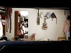 Falinn cam, mexíkóskur konan klæða eftir bað(2)
