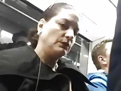 Þroskað kona vill bulge..hún get ekki hætt að horfa